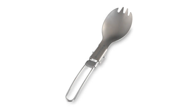 Titanium Folding Spork UL
