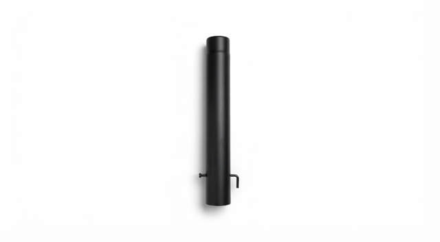 Pipe Piece with damper for Kobuk Stove