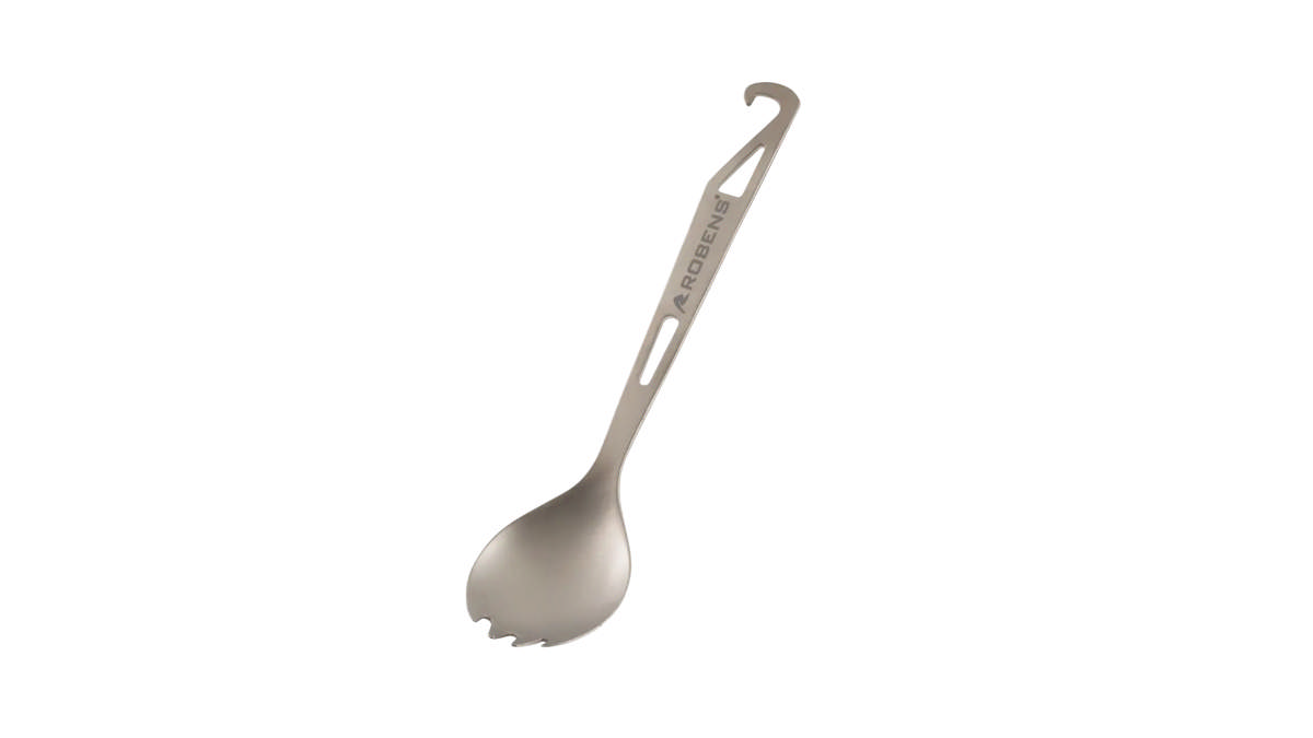 Titanium spork
