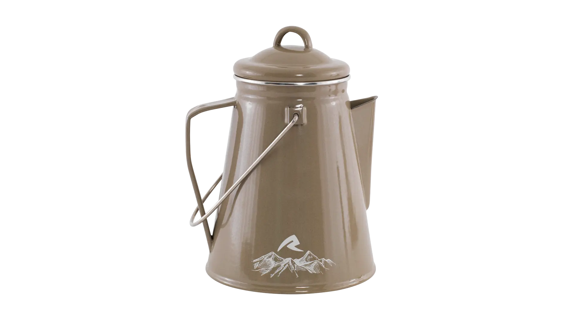 Tongass emalj kaffekanna